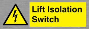 WE12125: Lift Isolation Switch