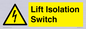 WE12125: Lift Isolation Switch