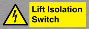WE12125: Lift Isolation Switch