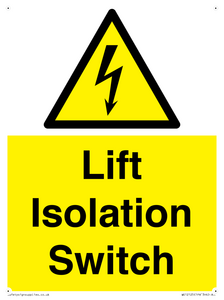 WE12125: Lift Isolation Switch