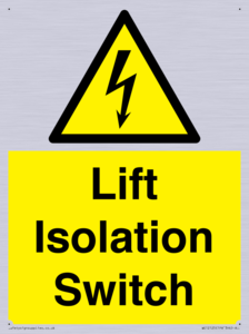 WE12125: Lift Isolation Switch