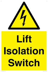 WE12125: Lift Isolation Switch
