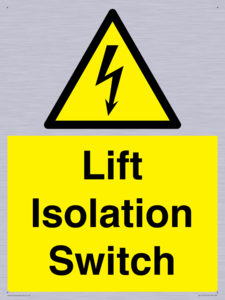 WE12125: Lift Isolation Switch