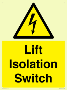 WE12125: Lift Isolation Switch