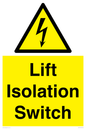WE12125: Lift Isolation Switch