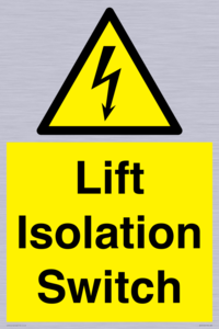 WE12125: Lift Isolation Switch