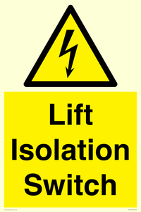 WE12125: Lift Isolation Switch