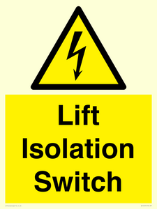WE12125: Lift Isolation Switch