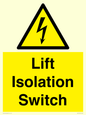 WE12125: Lift Isolation Switch