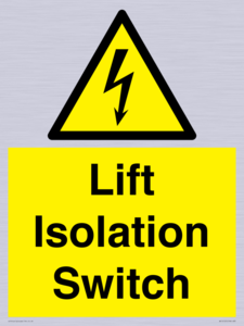 WE12125: Lift Isolation Switch