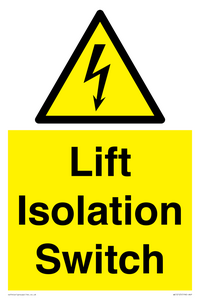 WE12125: Lift Isolation Switch