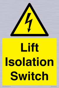 WE12125: Lift Isolation Switch