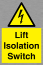 WE12125: Lift Isolation Switch