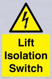 WE12125: Lift Isolation Switch