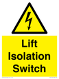 WE12125: Lift Isolation Switch