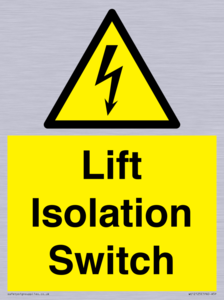 WE12125: Lift Isolation Switch