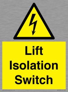 WE12125: Lift Isolation Switch