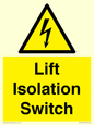 WE12125: Lift Isolation Switch