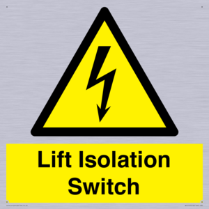 WE12125: Lift Isolation Switch