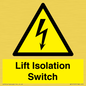 WE12125: Lift Isolation Switch