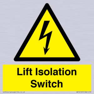 WE12125: Lift Isolation Switch