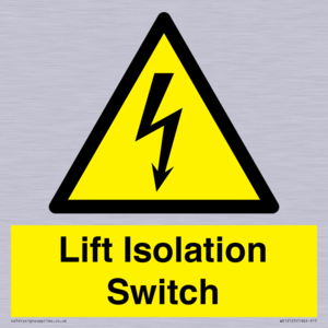 WE12125: Lift Isolation Switch