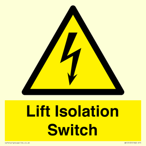 WE12125: Lift Isolation Switch