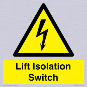 WE12125: Lift Isolation Switch