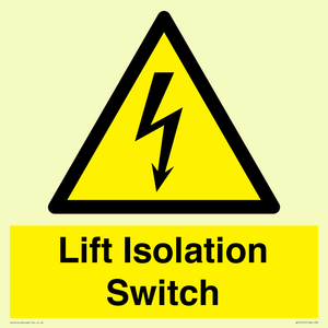 WE12125: Lift Isolation Switch