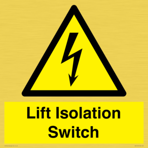 WE12125: Lift Isolation Switch