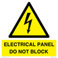 WE12422: Electrical Panel Do Not Block Floor
