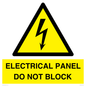 WE12422: Electrical Panel Do Not Block Floor