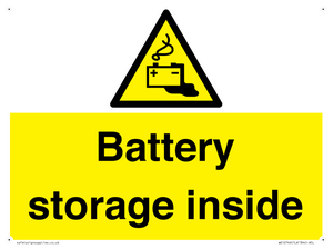 WE12746: Battery storage inside