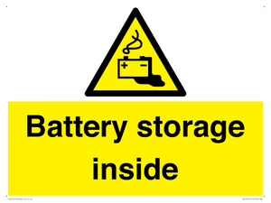 WE12746: Battery storage inside