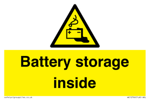 WE12746: Battery storage inside