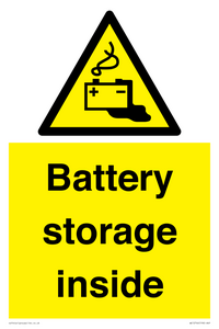WE12746: Battery storage inside