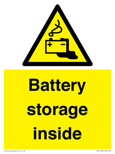 WE12746: Battery storage inside