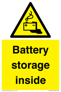 WE12746: Battery storage inside