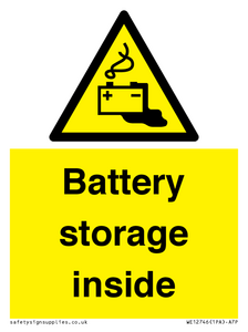 WE12746: Battery storage inside