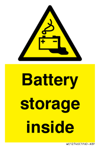 WE12746: Battery storage inside