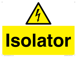 WE12748: Isolator
