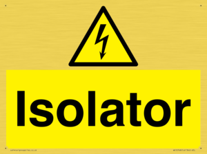 WE12748: Isolator