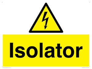 WE12748: Isolator