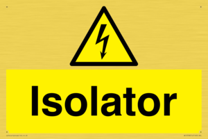 WE12748: Isolator