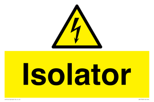WE12748: Isolator