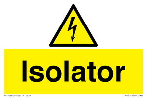 WE12748: Isolator