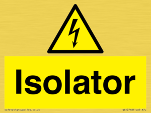 WE12748: Isolator