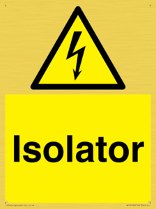WE12748: Isolator