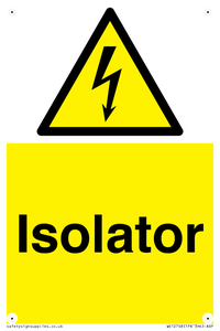 WE12748: Isolator