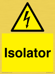 WE12748: Isolator